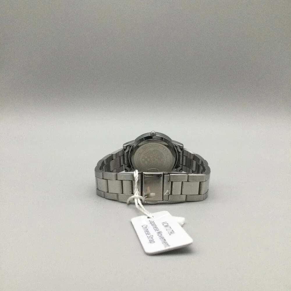 Vince Camuto Womens Watch 32mm White MOP Dial Silver Tone Stainless 7.25